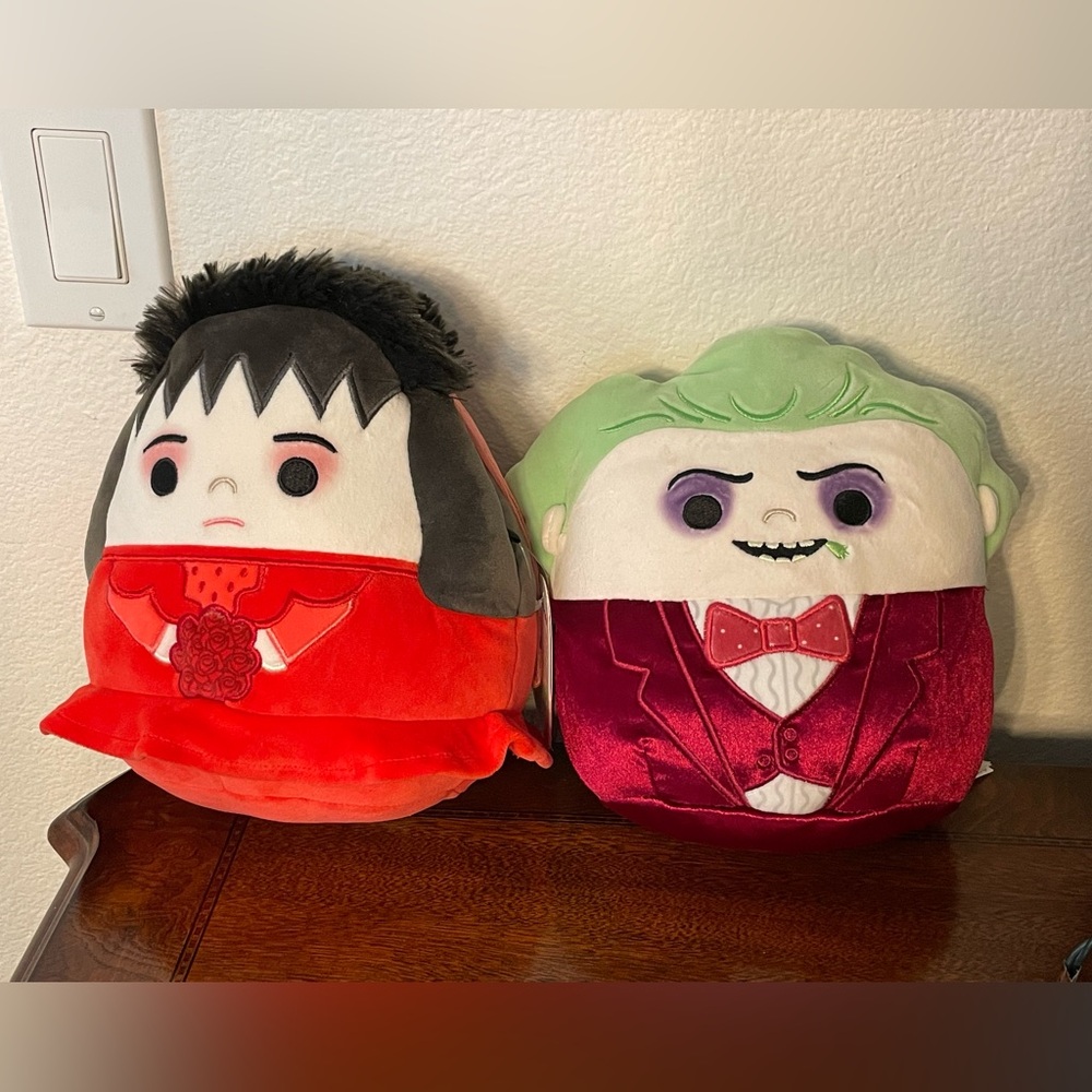 Squishmallows Lydia Deetz & Beetlejuice Plush Set Beetlejuice Movie Collectible
